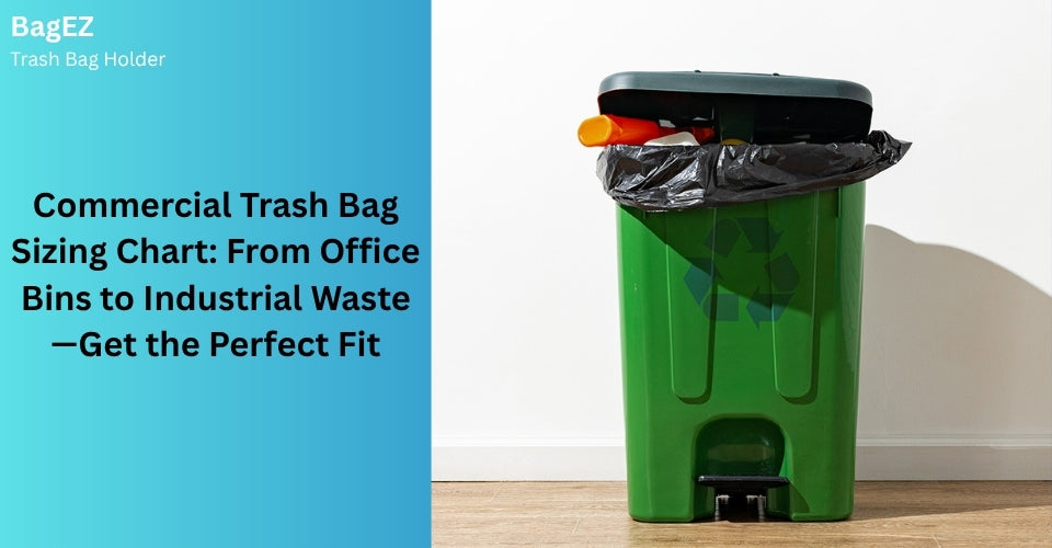 Commercial Trash Bag Sizing Chart: From Office Bins to Industrial Waste—Get the Perfect Fit